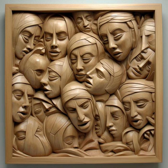 نموذج ثلاثي الأبعاد لآلة CNC 3D Art 